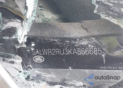 2019 Land Rover Range Rover Sport Hse Mhev from USA, damaged, VIN SALWR2RU3KA866685